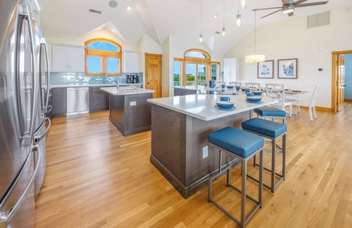 Hatteras House | SUMMER SAVINGS - Premier Semi-Oceanfront Dog Friendly w/Pool, Hot Tub, Elevator