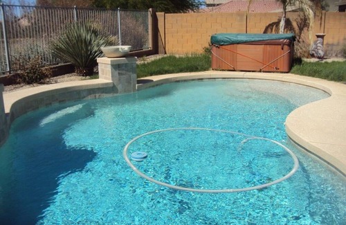 San Tan Valley House | *SUMMER SPECIALS* Scenic Golf Course 3 Bed Home w/Private Pool and Hot Tub