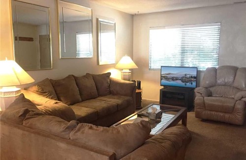 Summit Estates House | Summit Getaway Condo - Affordable and ideally located, Wood burning fireplace! Walk to Ski Resort
