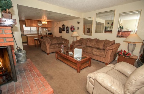 Summit Estates House | Summit Getaway Condo - Affordable and ideally located, Wood burning fireplace! Walk to Ski Resort