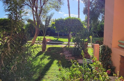 Hivernage Apartment | SUN apartment in Marrakech with garden and pool access
