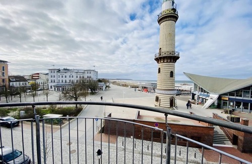 Warnemuende Apartment | Sun deck on the beach