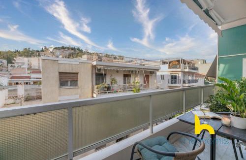 Koukaki Apartment | Sun-Splashed APT with Filopappou View Near Acropolis
