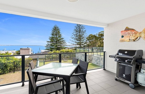 Shoal Bay Apartment | Sundeck, Unit 1/51Ronal Avenue - The pristine waters of Shoal Bay welcome you at your balcony!
