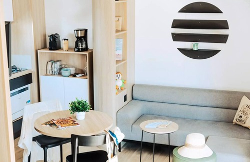 Saint-Jean-de-Monts House | SUNELIA LUXURY TAOS AND SPA 1bed/2/3p - 19m² - Exotic pergola sleeps 3