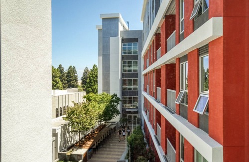 Centennial Apartment | Sunlit Redwood City 1BR w/W/D, next to Caltrain, by Blueground