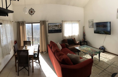 Vernon Condo | Sunny 2BR Loft near Crystal Springs and Mountain Creek. Pets welcome.