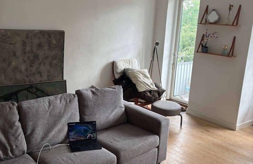 Aarhus C Apartment | Sunny Apartment With Two Balconies