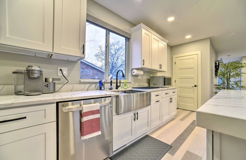 Clawson House | Sunny Clawson Home w/Yard - Walk to Main St!