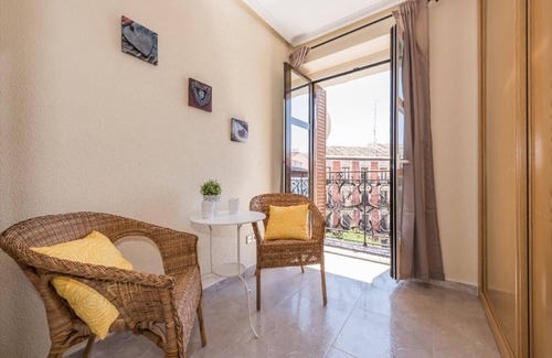 Centro Apartment | Sunny Historic District Loft w/Balconies, Full Kitchen, Washing Machine, & WiFi