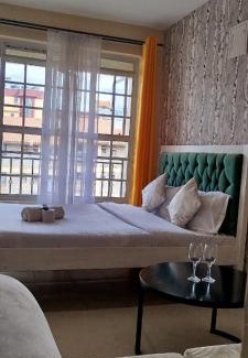 Runda Apartment | Sunny studio chic comfort near UN