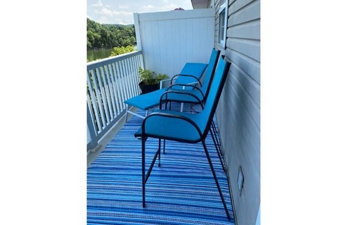 Johnson City Condo | Sunrise Deck and Boat Slip. Peace and Fun!
