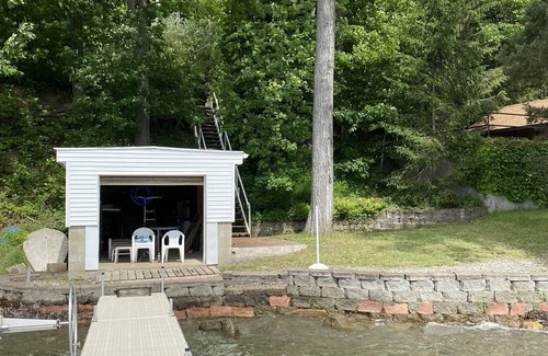 Town of Jerusalem House | Sunrise Shores- Quiet Keuka Lake Ranch, Private Beach, Dock, Beautiful Views