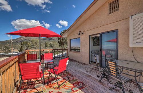 Dewey House | Sunroom and Sauna! Mtn-View Prescott Valley Home