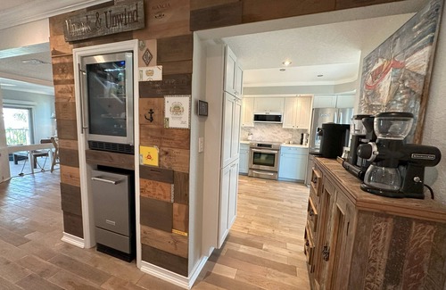 Sunset Beach House | Sunset Beach Waterfront Elegance, steps from beach and dining