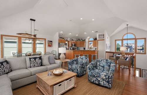 Nags Head House | Sunset Shack: Soundfront, great sunsets, hot tub, community pool & tennis courts