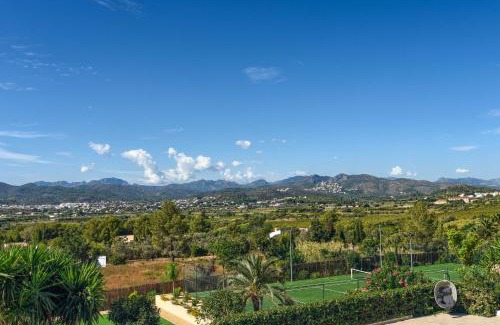 Ermita Villa | Sunset Villa Javea with private pool, tennis and padel court