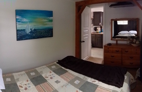 Pointe-du-Chene Cottage | Sunsets on Sunset Lane, this cottage sleeps 4 with it's unique Murphy Bed.