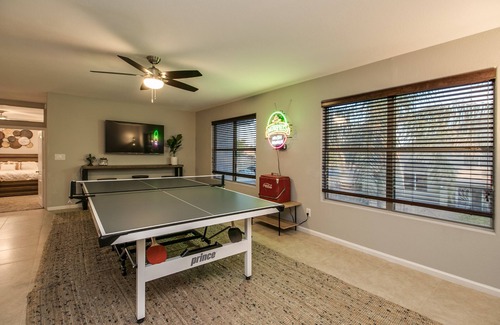 Gilbert Ranch House | Sunshine and Good Times! Massive 5/bdrm with Pool, Hot Tub, and Game Room!