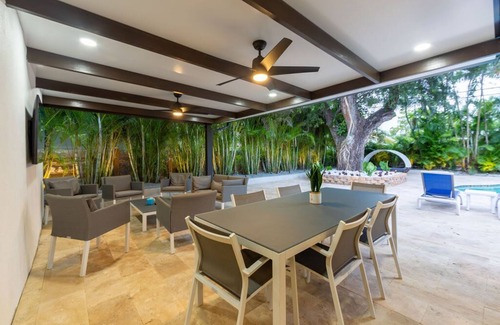 North Miami Beach Villa | Super Fun Villa w/Xbox & Game Room, Heated Pool, Fire Pit!