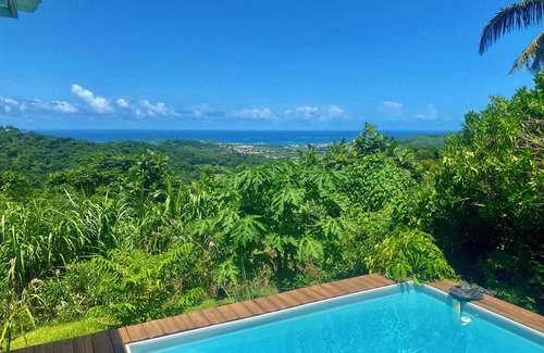 Le Vauclin House | Super panorama, enjoy an "inside-out" experience for an ideal stay.