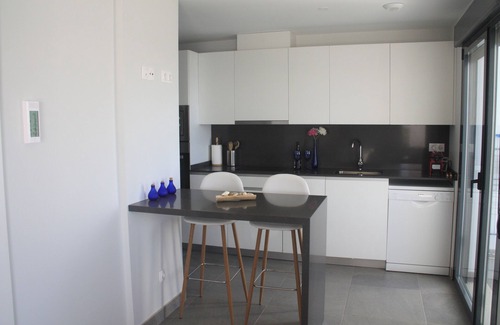 Almunecar Apartment | Superb apartment, 95m2 terrace, panoramic sea and mountain views, next to beach