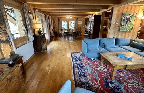 Saint-Jean-dʼAulps Ski Chalet | Superb chalet: 50m to ski lift. 6 large bedrooms, sleeps 12, sauna & steam rooms