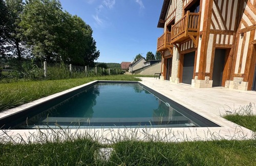 Tourgeville House | SUPERB NEW HOUSE IN DEAUVILLE/TOURGEVILLE 8 MN WALK FROM THE SEA
