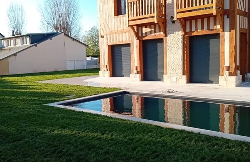 Tourgeville House | SUPERB NEW HOUSE IN DEAUVILLE/TOURGEVILLE 8 MN WALK FROM THE SEA