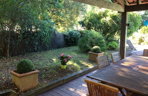 Pyla-sur-Mer Villa | Superb Pyla sur mer house: heated pool, pool view and direct beach access