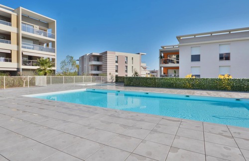 Bastide Giraud Apartment | Superb sea view apartment in Villeneuve-Loubet