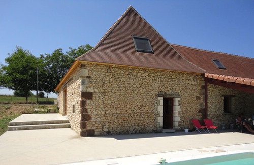 Fossemagne House | Superb stone barn a corner of paradise