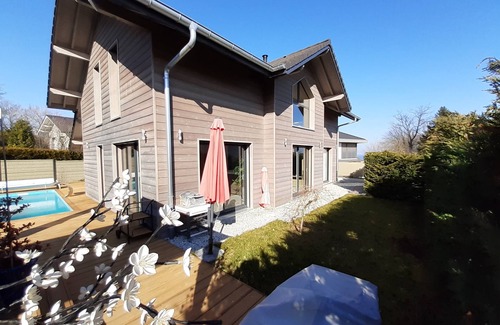 Excenevex Villa | Superb villa, 4 stars, swimming pool, 500m from the lake