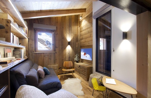 Les Deux Alpes Condo | Superbe appartement style chalet + sauna privé