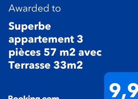 Levallois-Perret Apartment | Superbe appartement 3 pièces 57 m2 avec Terrasse 33m2