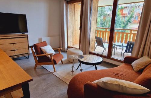 Montalbert Apartment | Superbe appartement à Plagne Montalbert, proche des pistes avec wifi et parking - FR-1-755-18