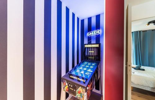 Glaciere - Montmein Apartment | Superbe Loft 90m2 - Escape party et Jeux d'arcade
