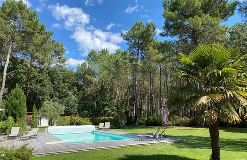 Seignosse Villa | Superbe Villa 4 Spacieuse Calme Piscine 10 mns des Plages 6 Chbres 5 sdb 6 wc