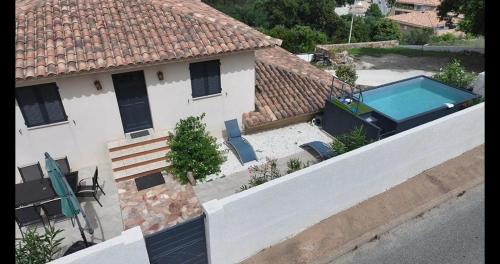 Sari-Solenzara Villa | Superbe Villa, incroyable vue mer, avec piscine privative à Solenzara