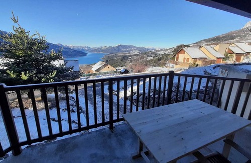 Puy-Sanieres Apartment | Superbe vue sur lac de Serre-ponçon et Terrasses 2