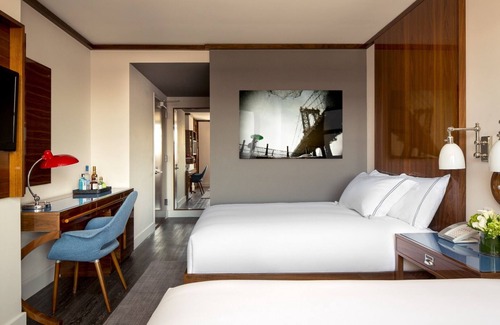 Hudson Square Hotel | Superior 2 Double, Hotel Hugo, Stunning Rooftop Bar, 2 miles from Times Square