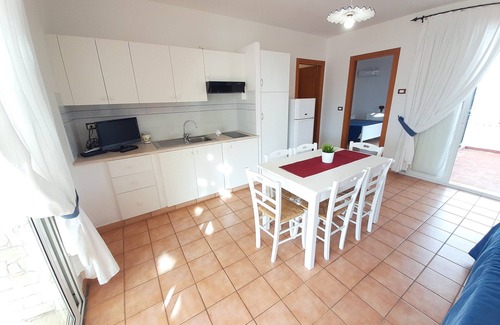 Santa Maria di Leuca Apartment | Superior apartment with view and garden