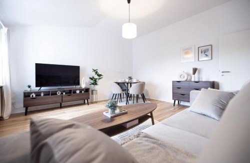 Hochheide Apartment | SUPERIOR! Nespresso - Küche - Prime - Parkplatz