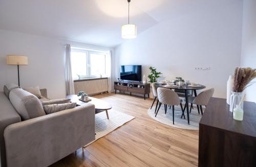 Hochheide Apartment | SUPERIOR! Nespresso - Küche - Prime - Parkplatz