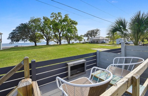 Gulfport Cottage | Surf Shack Beach Cottage, Steps to the Beach!