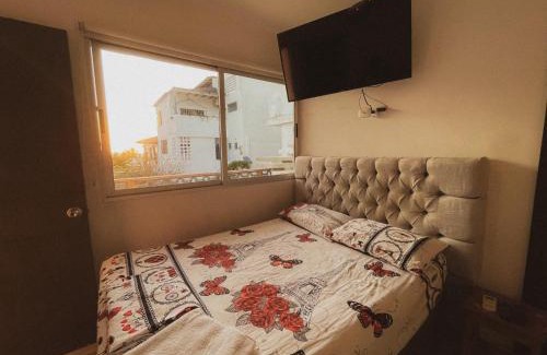 Puerto Colombia House | Surfer Grill, Alojamiento en puerto Colombia, Pradomar, Habitación pesces