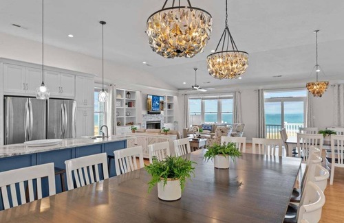 Sandbridge House | Surfside | Oceanfront | Private Pool, Hot Tub, and Dog Friendly