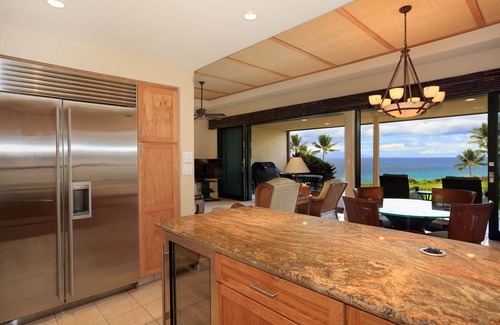 Wailea Condo | Sweeping Ocean Views - Makena Surf Resort C-106 - Peaceful Ground Level Gem