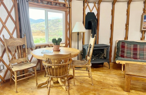 Villa Grove House | "Sweet Clover" - Yurts at Poncha Pass. A dark sky place to see the Milky-way.