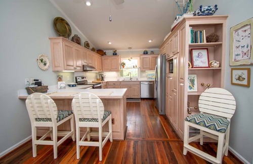 Pine Knoll Shores House | Sweet Dreams, Oceanfront Home in Pine Knoll Shores, NC!
